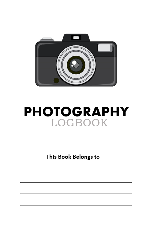 Printable Photography Log Book Template